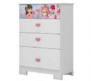 Comoda CH20a Floresta Encantada 1795 cor Branco